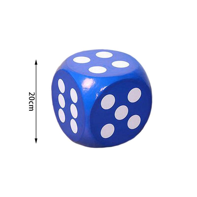 Foam Dice Learn Math Counting for Boys Girls Classroom Party Favors Blue