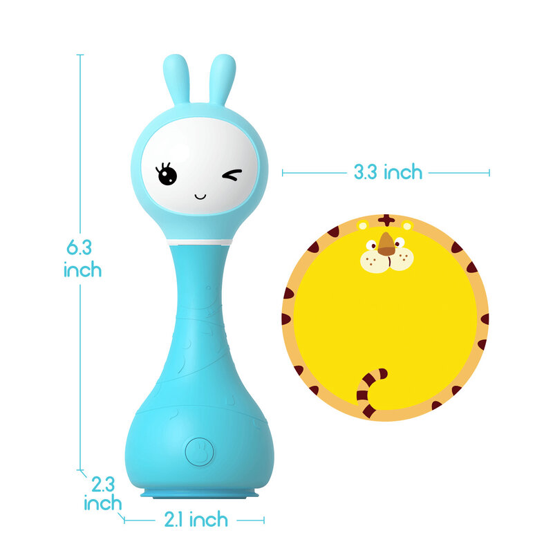 R1 amareo alilo coelho produtos para recém-brinquedos inteligentes do bebê russo inglês