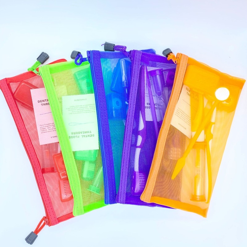 8 Teile/satz Oral Reinigung Pflege Dental Zähne Kieferorthopädische Kits Bleaching Werkzeug Anzug Interdentalbürste Tragbare