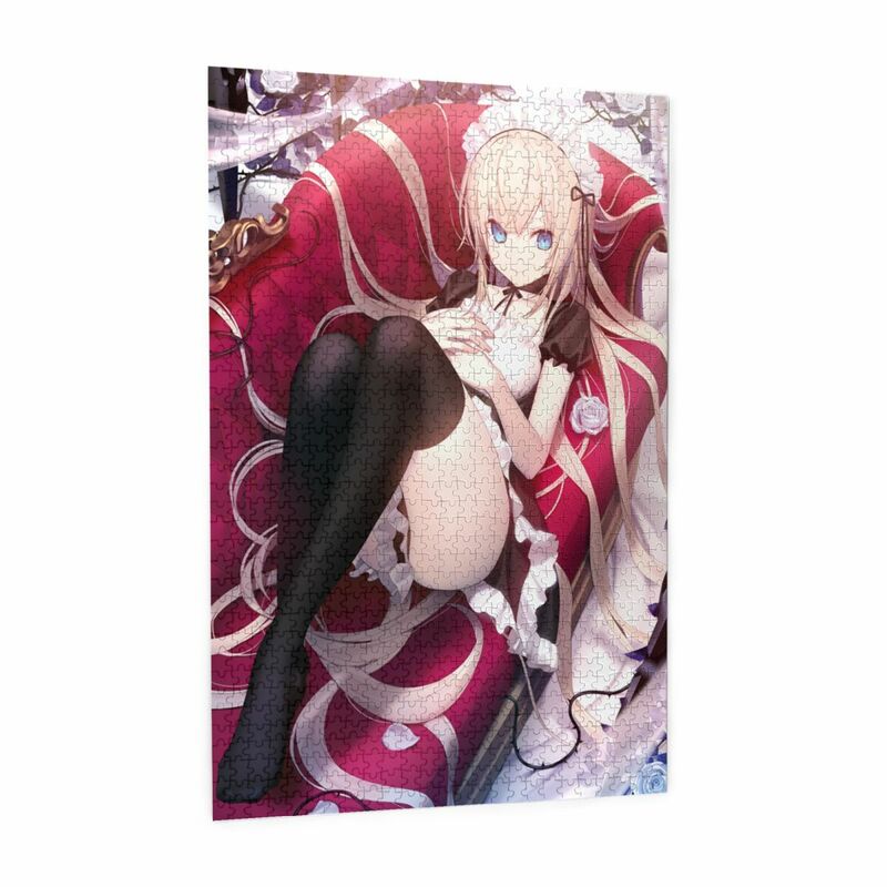 Anime quebra-cabeça hentai sexy maid1000 peça quebra-cabeça para adultos doujin artista cg quebra-cabeça h comic merch quebra-cabeça anime cartaz quarto decoração