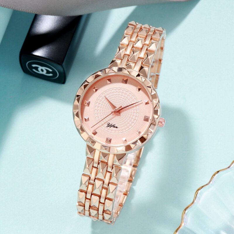 Moda diamante relógios senhoras de aço feminino pulseira relógio de quartzo vestido relógio de pulso feminino reloj mujer pulso para o presente feminino