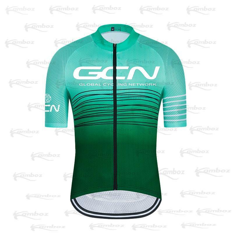 GCN 2022 letnia koszulka kolarska Raphaing Team odzież rowerowa garnitury ubrania do jazdy rowerem spodenki na szelkach zestawy rowerowe Ropa Ciclismo Triathlon