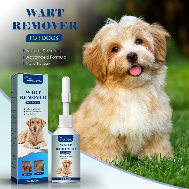 20ML Dog Wart Remover Natural Dog Skin Tags Dog Wart Removal Treatment Against Moles Warts Remover Liquid For Dog