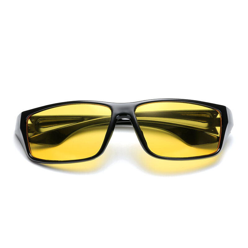 Novo anti-reflexo de visão noturna motorista carro óculos de proteção homem noite óculos de condução luz reforçada óculos de sol uv400 esporte accessries
