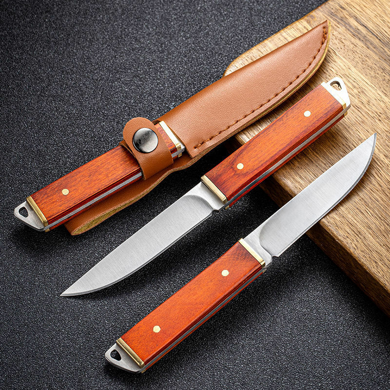 Нож для резки мяса бытовой нож из нержавеющей стали для костей монгольский нож для еды мяса нож для фруктов нож для кемпинга на природе