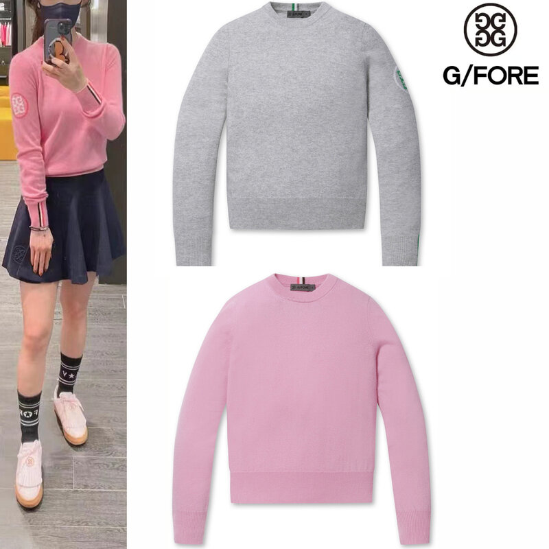 G4 Autumn and Winter Fashion Knitted Sweater Women's Outdoor Sports Golf Clothes Fashion All-match Pullovers