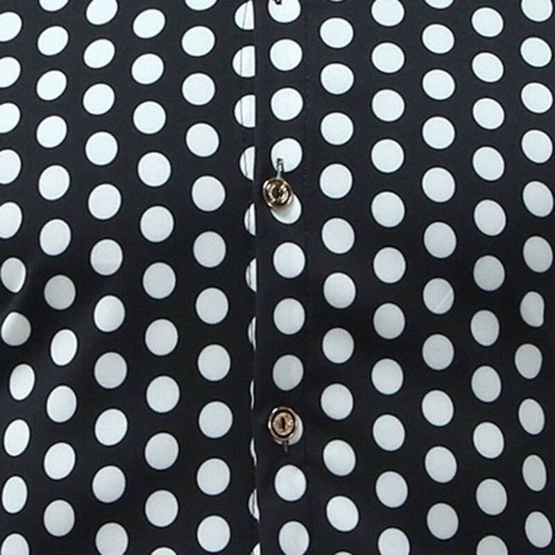 Camisa de impressão xadrez casual masculina manga comprida botão turn-down collar topos menino ao ar livre