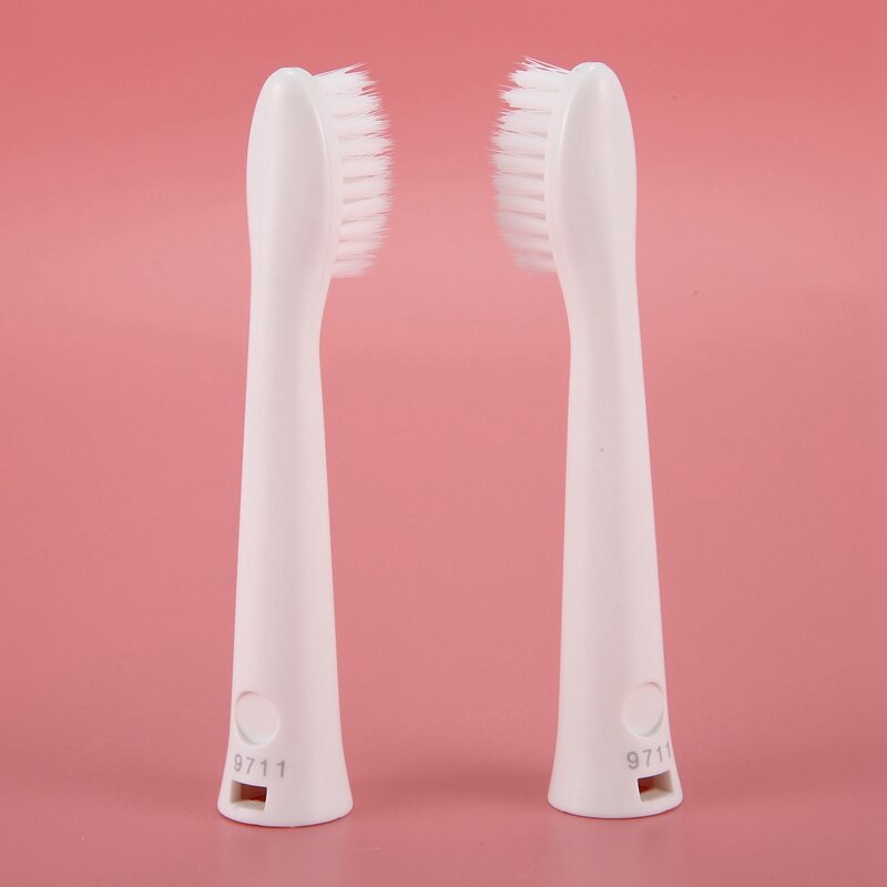 Cabeças de escova de substituição para panasonic ew0972 escova de dentes, branco, contagem 4