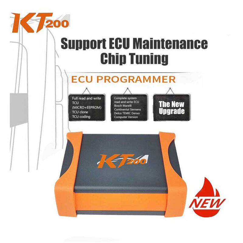 2022 KT200 ECU Programmer Master Version Support OBD BOOT BDM JTAG & ECU Maintenance/ Chip Tuning/ DTC Code Removal