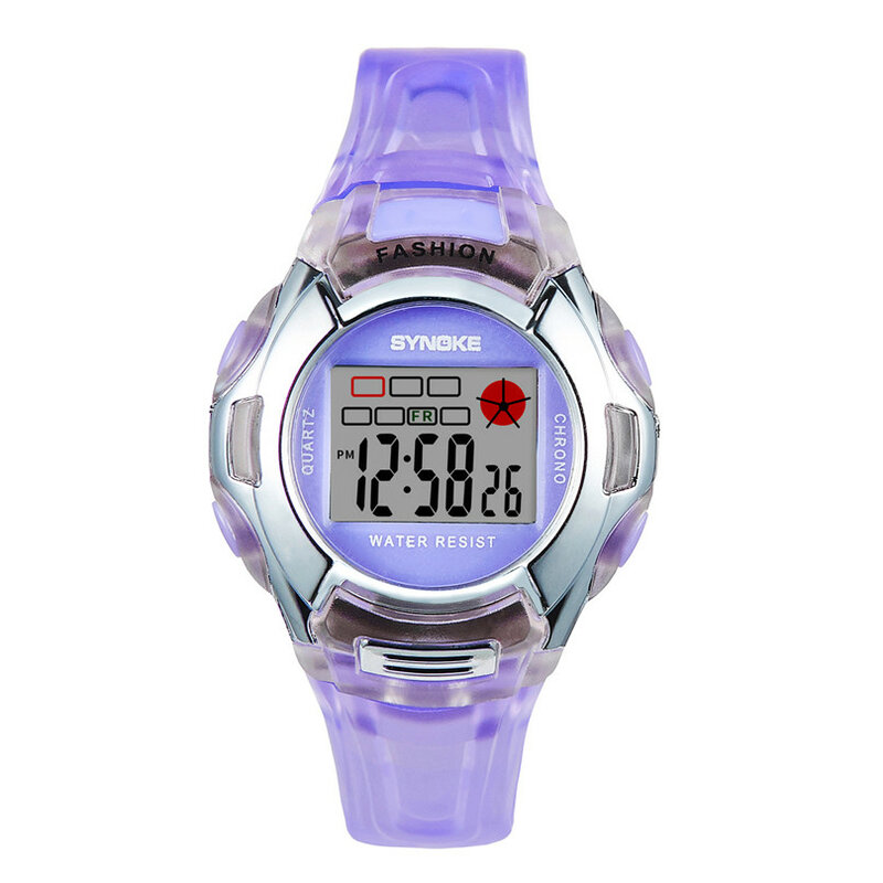 Orologi per bambini quadrante luminoso a colori orologi digitali con allarme impermeabile orologio sportivo multifunzione per bambini per ragazzi e ragazze