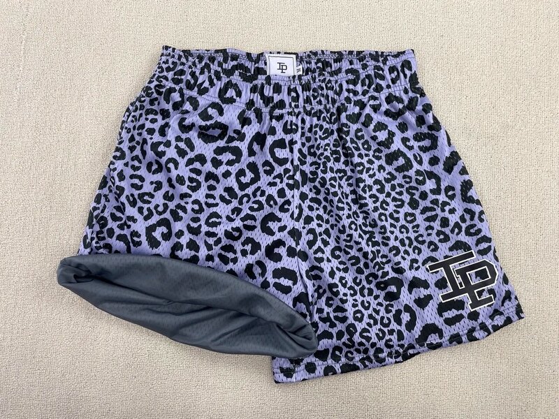 Inaka Power Double Mesh Shorts 2 in 1 Deck Men Women Classic GYM Mesh Shorts Inaka Shorts Animal Print With Liner
