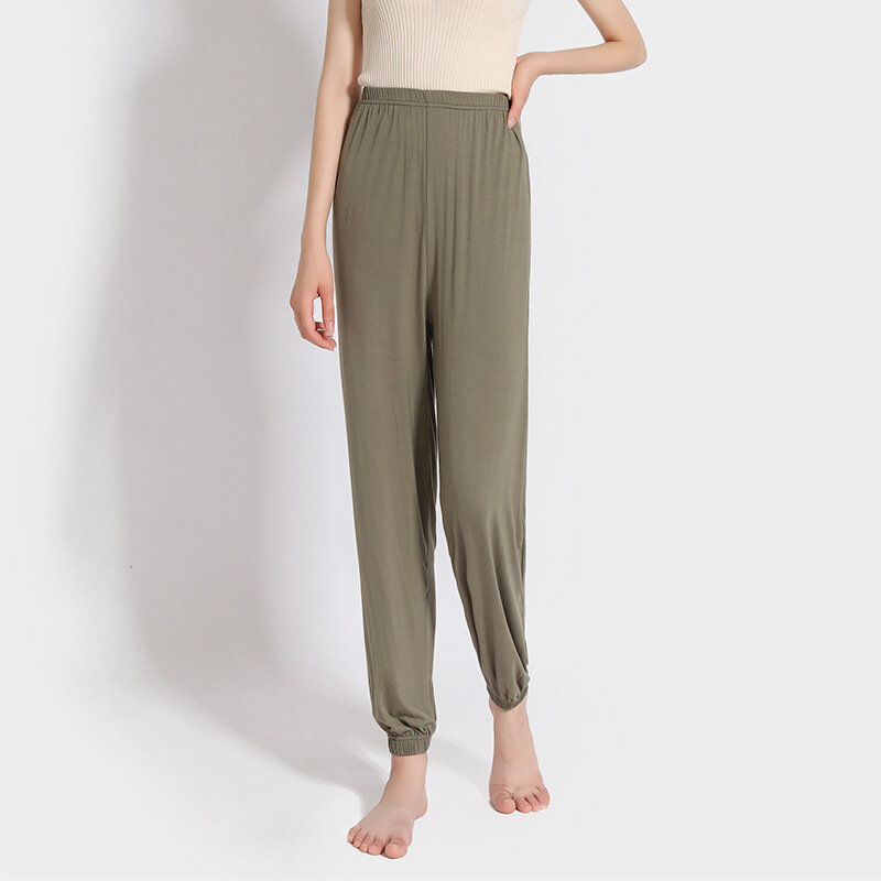 Spring/summer 2022 New women's casual pants Modal Versatile Harlan pants for women to wear outside the home