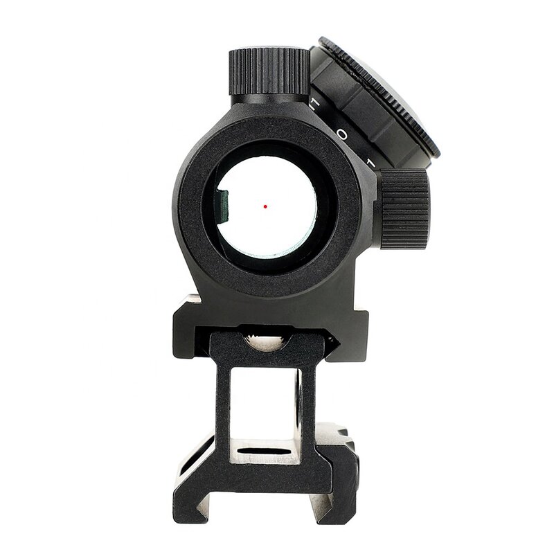 Tactical 1X20 RDS-25 Red Dot Sight 4 MOA Red Dot Gun Sight Rifle Scope dengan 1 Inci Riser Mount Airsoft Hunting Accessory