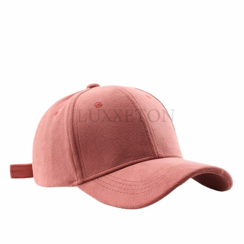 Berretto da Baseball Casual per donna e uomo cappello in pelle scamosciata moda autunno cappellini da sole all'aperto cappelli Snapback cappello Unisex all'ingrosso