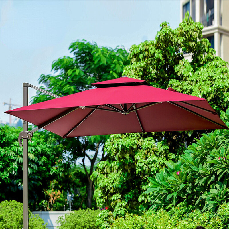 Outdoor sunshade villa Roman umbrella outdoor umbrella garden sun umbrella courtyard umbrella outdoor terrace stall umbrella