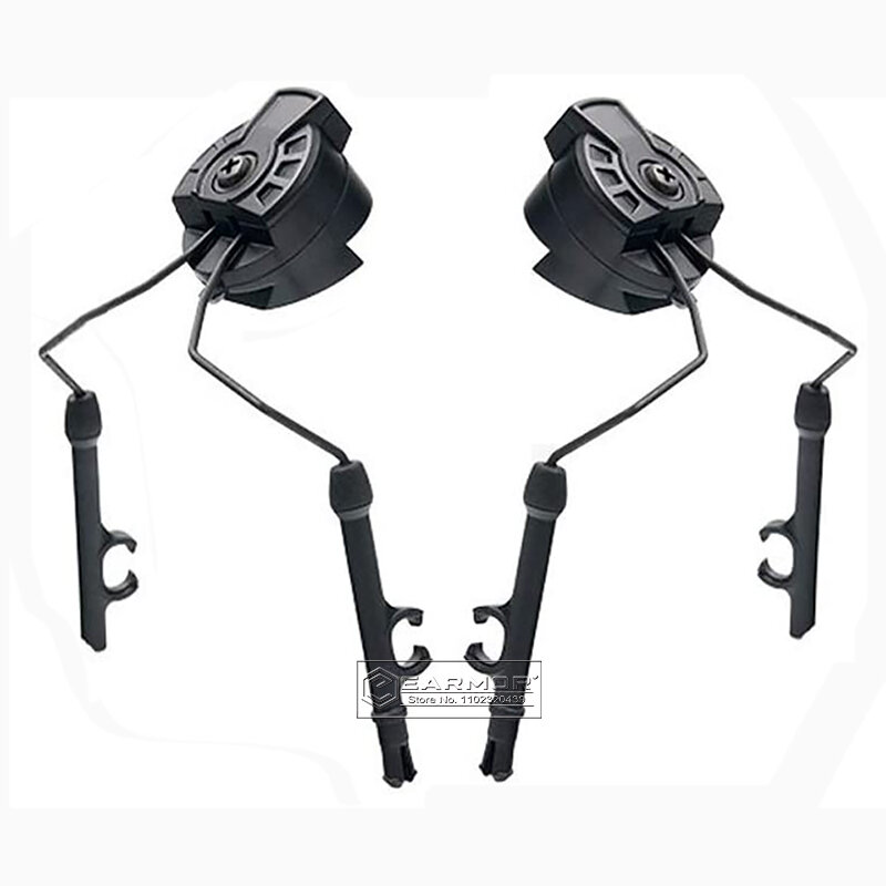 EARMOR-auriculares tácticos con adaptador de riel para casco, cascos tácticos de 3M, Peltor, Comtac, equipo de tiro