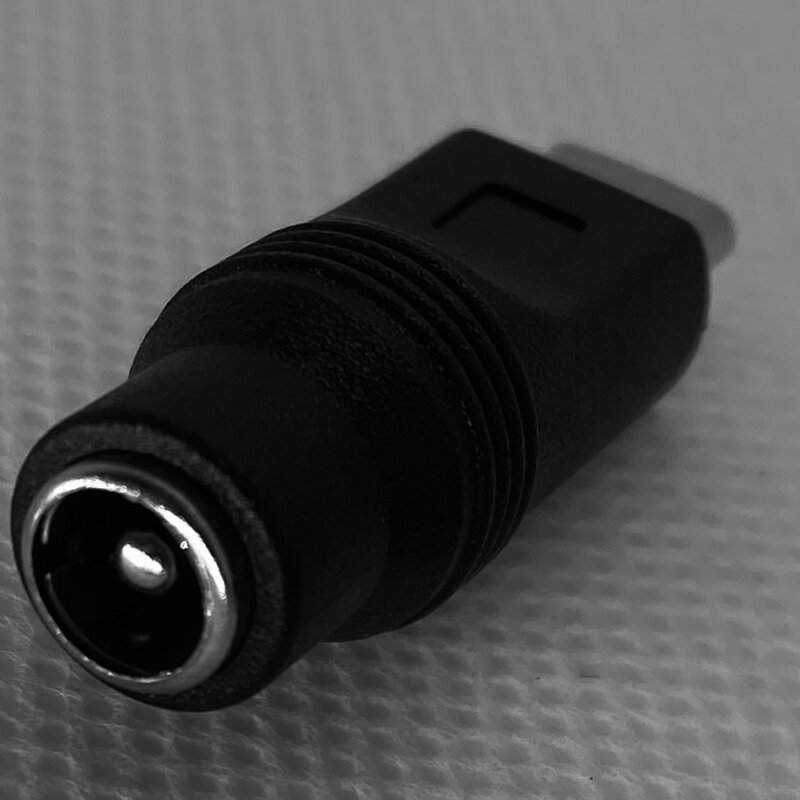 1Pcs Type-C to 5.5 x2.1mm DC Power Notebook PC Phone Connector Type-C USB Male Plug to 5.5x2.1mm Female Jack Converter Adapter