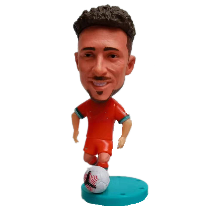 Soccerwe-Muñeca de la estrella del fútbol, juguete de 2021 "de altura, Reds, Blues, Navidad, regalo, 2,55