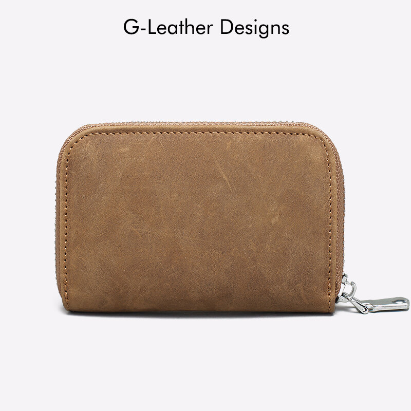 Винтажный кожаный кошелек для кредитных карт