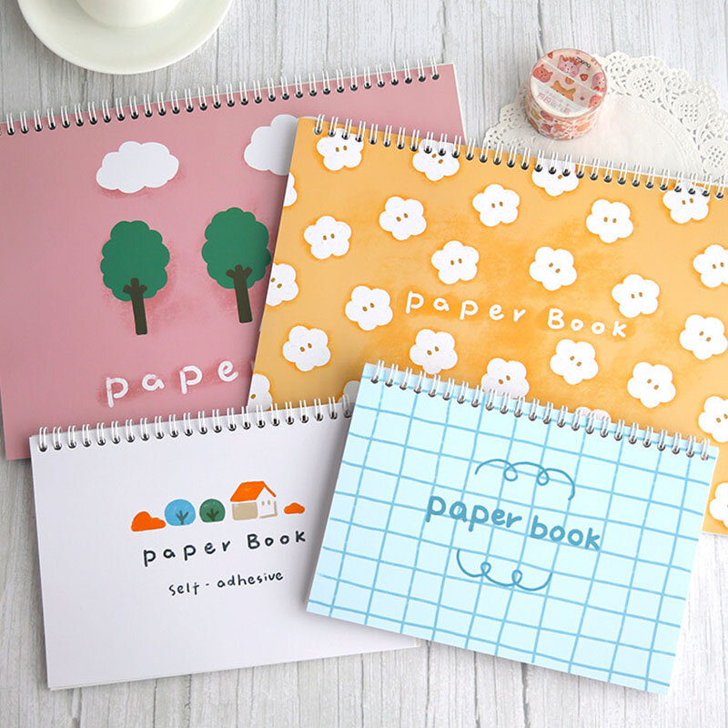 24 Sheets Release Papier Notebook Washi Tape Stickers Verzamelen Album Herbruikbare Sticker Boek Voor Scrapbook Journal Briefpapier