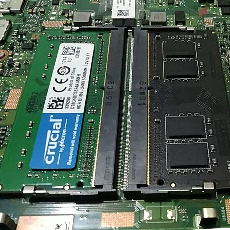 Crucial DDR4 4 GB 8 GB 16 GB de memória para laptop PC4-19200 SODIMM 2400 MHz 2666 MHz 3200 MHz PC4-21300 25600 RAM para laptop 4GB DDR4 8GB 16GB