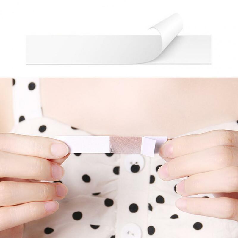Stiker Anti-selip Pelindung Kerah Baju Pakaian Kelengkapan Kecantikan Mudah Dilepas untuk Rok