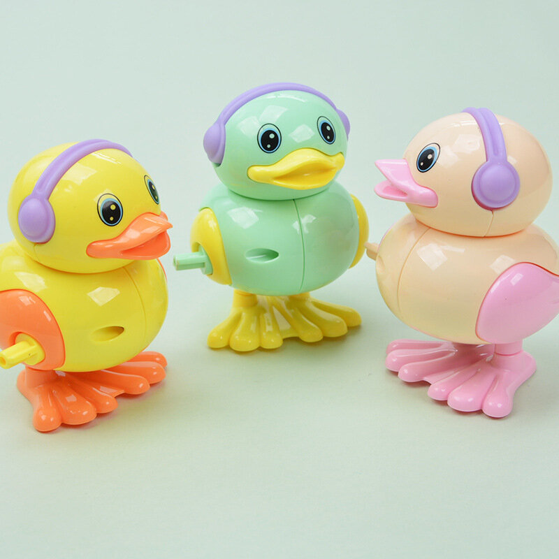 재미있는 점프 앵무새 감기 장난감, 만화 동물 시계 장난감, 모델 어린이 몬테소리 교육용 장난감, 어린이 선물