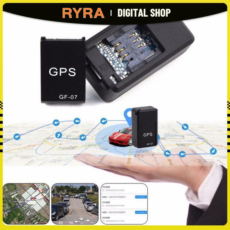 RYRA GF07 자기 자동차 추적기 GPS 로케이터 실시간 추적 자석 흡착 미니 로케이터 SIM 삽입 메시지 키즈 분실 방지