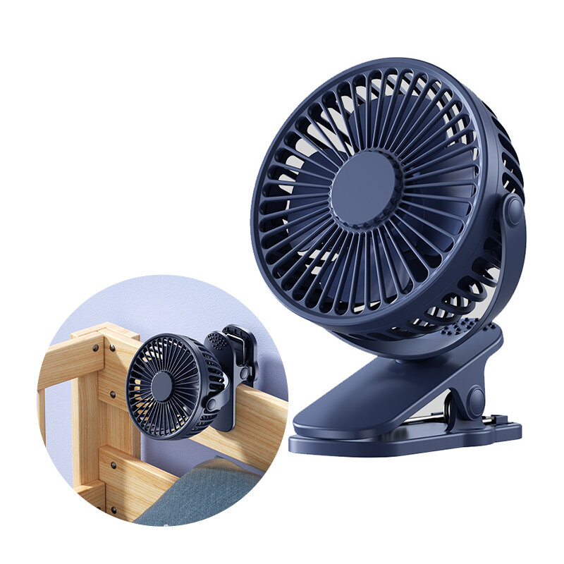 Lmc Usb Mini Wind Power Handheld Clip Fan Ultra-Stille Ventilator Hoge Kwaliteit Draagbare Student Leuke Kleine Koeling Ventilador mute Funct Snelle levering ontvangen