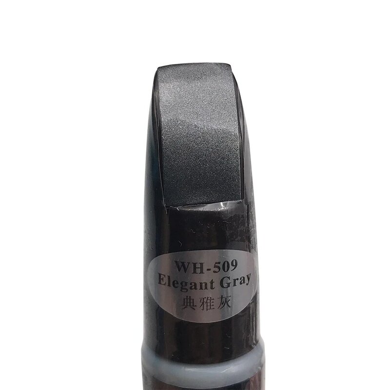 Colore grigio serie Pro rammendo rimozione auto riparazione graffi vernice penna punta strumento trasparente con pennello per tutte le auto (perla grigia)