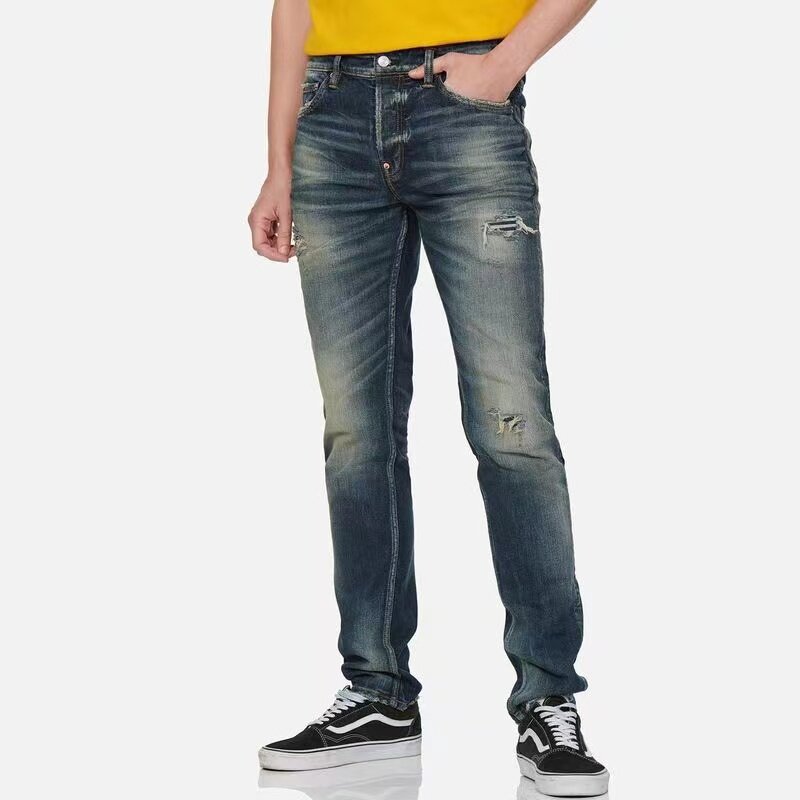 Pantalones vaqueros con estampado de gaviota pequeña para hombre, Jeans largos y rectos de alta calidad, estilo Retro japonés Y2k, estilo Hip Hop, 2022