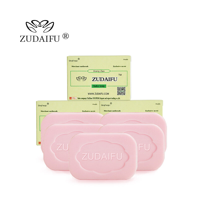 Hot Selling 3PCS ZUDAIFU Sulfur Soap