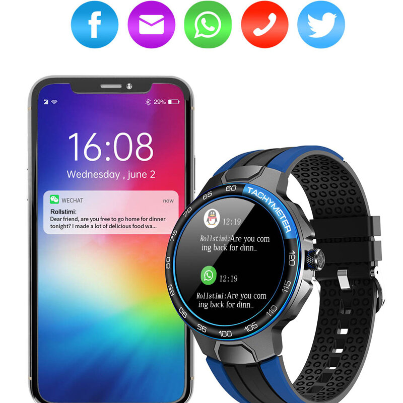 HUAWEI-reloj inteligente para hombre y mujer, accesorio de pulsera resistente al agua IP68 con control del ritmo cardíaco, compatible con Android e IOS