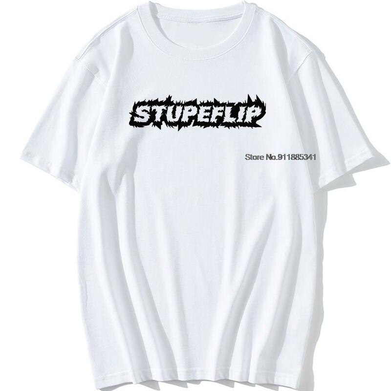Koszulka męska czarna koszulka Stupeflip koszulka damska koszulka bawełniana koszulka męska koszulka letnia w rozmiarze euro