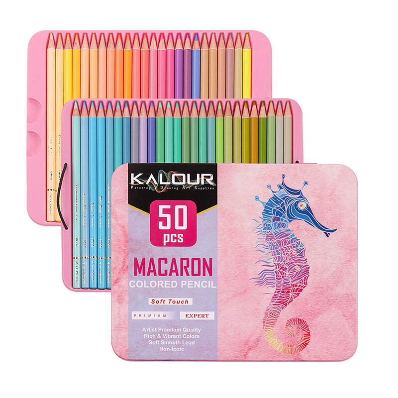 Brutfuner Macaron 50 шт масляные цветные карандаши набор мягких пастельных карандашей Набор для рисования для эскизов раскрашивания художника пода...