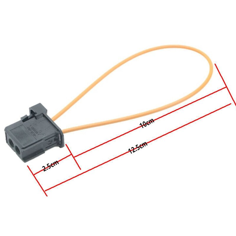A maioria dos adaptadores de fibra ótica loop bypass macho & fêmea kit para bmw mercedes-benz