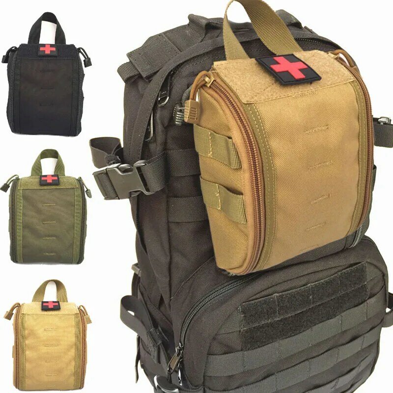 Borsa medica EDC Molle Tactical Pouch kit di pronto soccorso campeggio di emergenza all'aperto escursionismo sopravvivenza EMT Utility Pack caccia