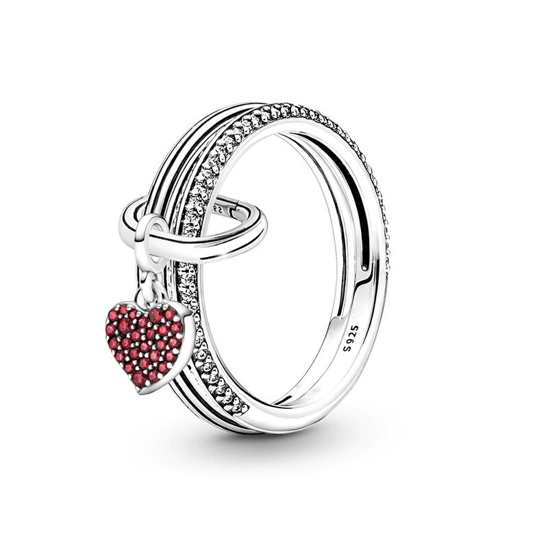2021 nieuwe sieraden voor vrouwen ajuste originele pandora diy accessoires charme anel 925 sterling zilver anéis personalizados geschenken