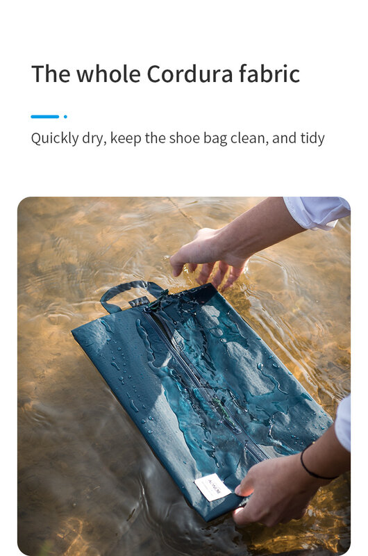 AONIJIE-Bolsa de almacenamiento portátil para zapatos, bolsa a prueba de polvo y humedad