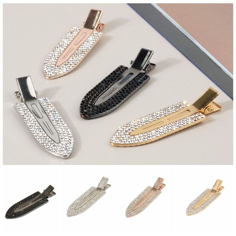 Styling No Crease Hair Clip Sparkling Crystal Stone Hair Clips Hair Bands Rhinestone Hair Clips Hairpin Duckbill Clip