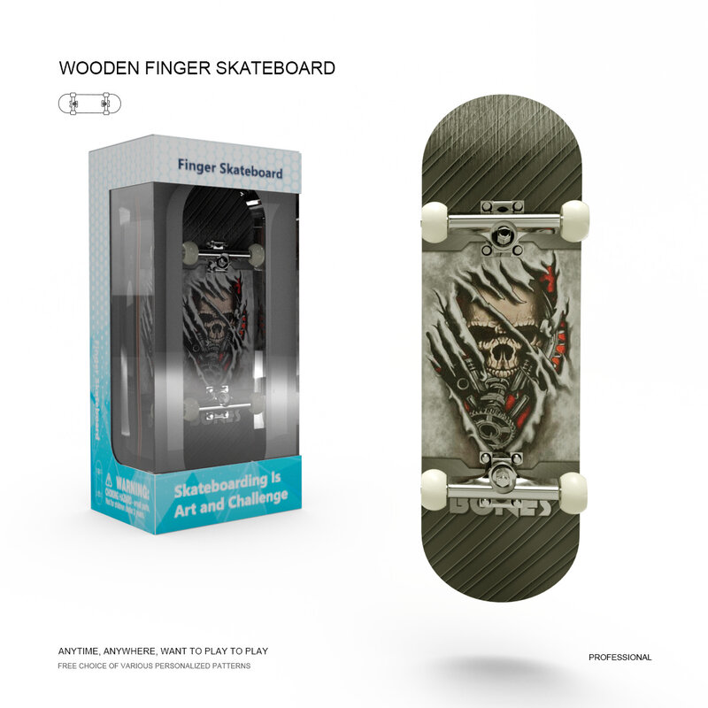 Деревянный Кленовый Скейтборд Youpin для пальцев, веселая игрушка для пальцев, профессиональный скейтборд для пальцев, облегчает искусственн...