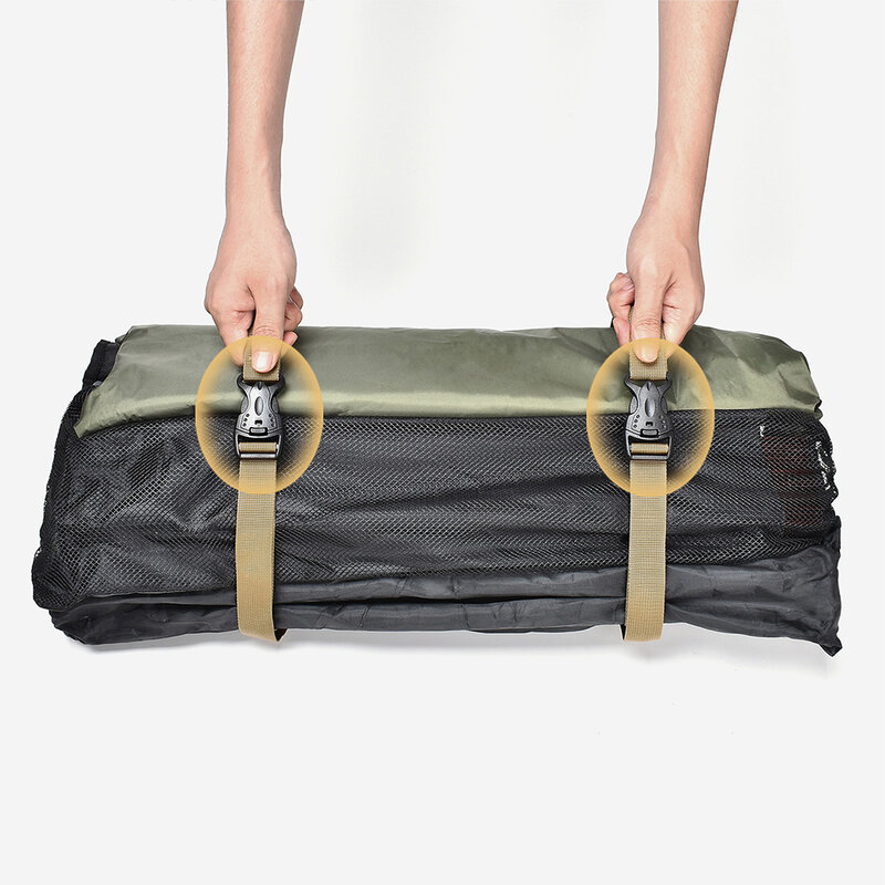 Sangle de chargement en nylon avec kits de voyage, attache de bagage, sangle de ceinture nouée, outil de camping en plein air, accessoires de randonnée