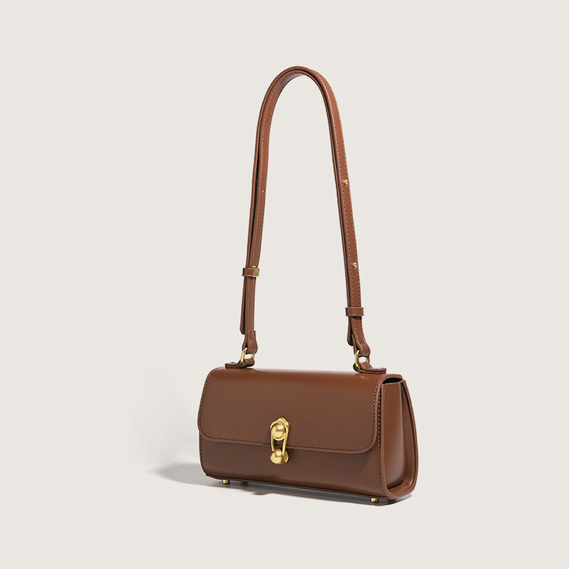 Винтажная женская сумка DN, сумки через плечо для женщин, новинка 2023, модная женская сумочка под подмышку, квадратная простая женская сумка