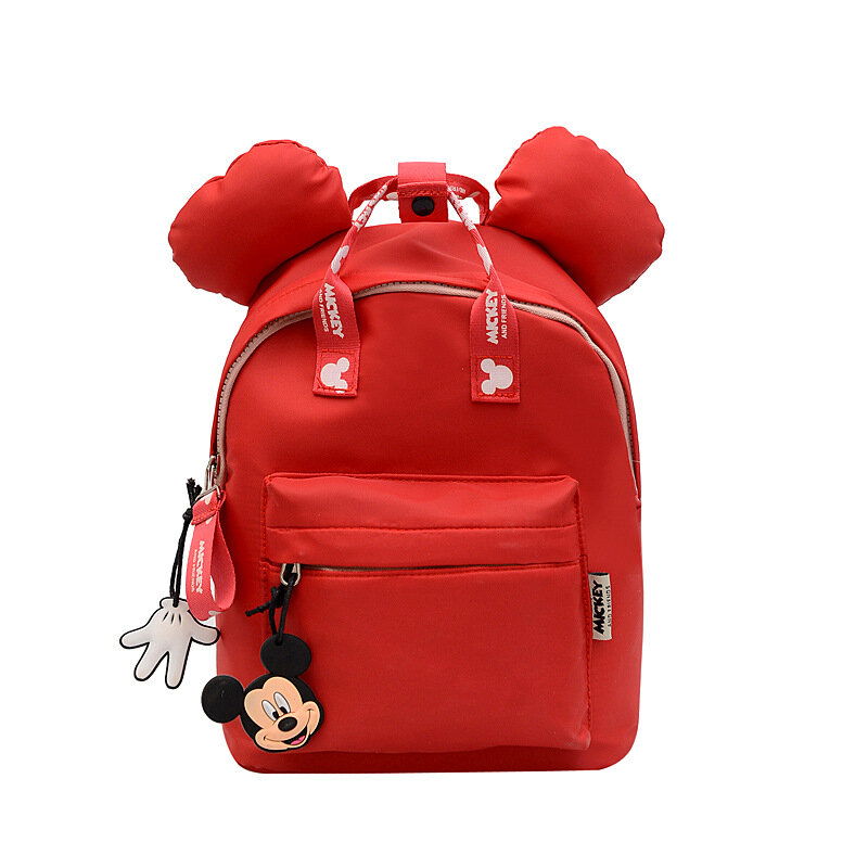 Disney mochilas infantis anime dos desenhos animados mickey mouse mochila jardim de infância estilo moda à prova dwaterproof água usar mochilas resistentes