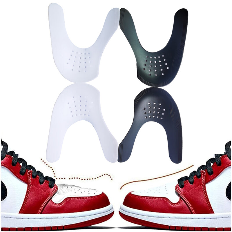 2 Pair Sneakers protezione Anti piega per scarpe sportive accessori per scarpe da barella anti-piega protezione per estensione scarpe da basket