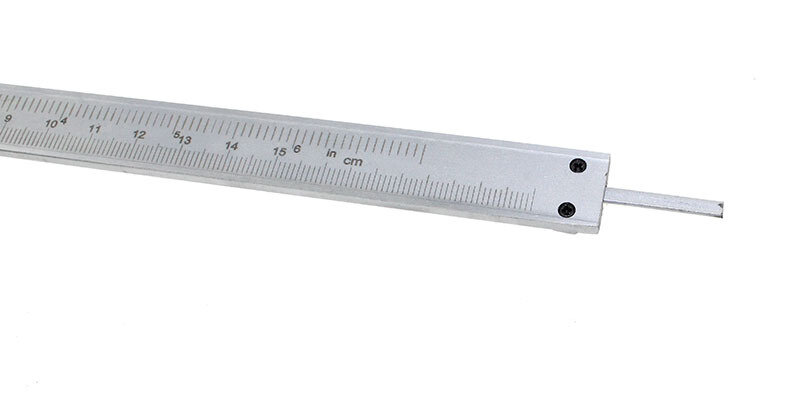 1pc vernier caliper 150mm 0.02 1/128 0.05 ferramenta de medição do calibre deslizante dentro do exterior profundidade passo micrômetro pinças medição