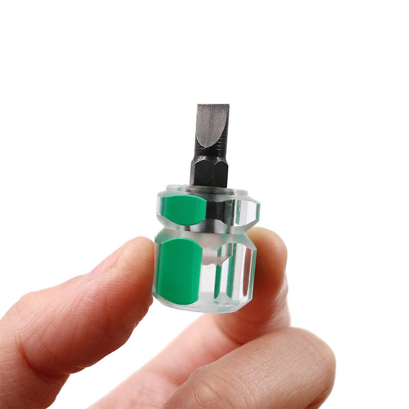Mini Screwdriver Kit Set Mini Small Portable Radish Head Screw Driver Handle Repair Hand Screwdriver Tools Accessories