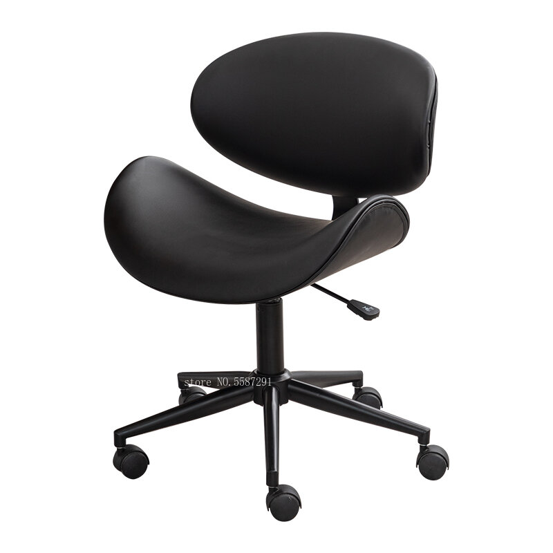 Silla de estilo nórdico para juegos, silla de lujo con función de elevación, ergonómica, puede girar, para dormitorio y oficina