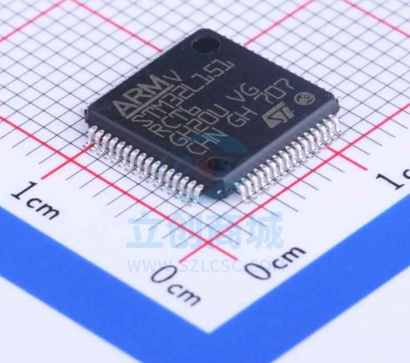 STM32L151RCT6 Pakket LQFP-64 Nieuwe Originele Echt Microcontroller (Mcu/Mpu/Soc) Ic Chi