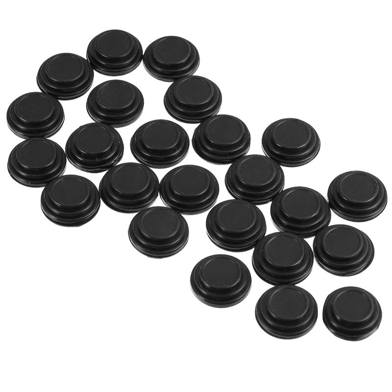 24 Pcs Shock Absorbing Gasket Seal Stickers Protective Pads Car Protecting Shock-proof Gaskets Silica Gel Accessories